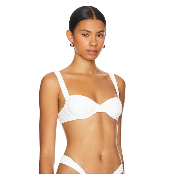 Lovers and Friends from REVOLVE Chasing Sunsets Underwire Top in White - Picture 3 of 8